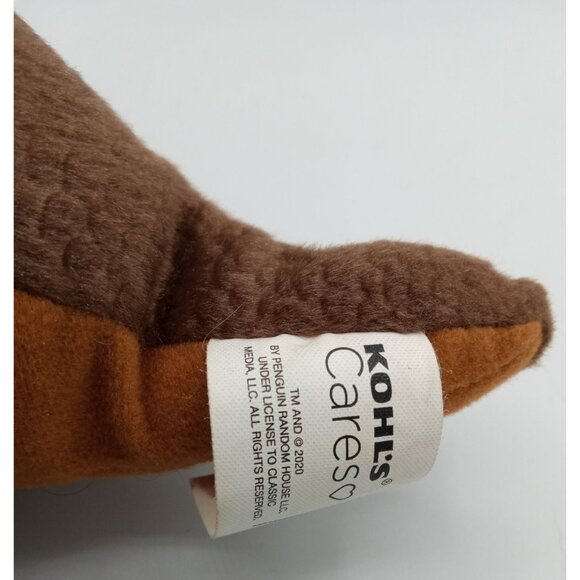 Triceratops Plush Kohls Cares Brown Dinosaur Horns 13 Inch Stuffed Animal Toy - Picture 7 of 12